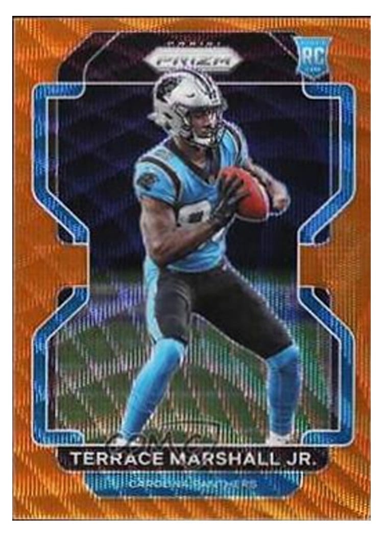 2021 Panini Prizm Base Set Terrace Marshall Jr. #348 card