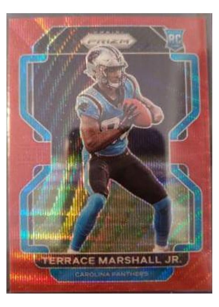 2021 Panini Prizm Base Set Terrace Marshall Jr. #348 card