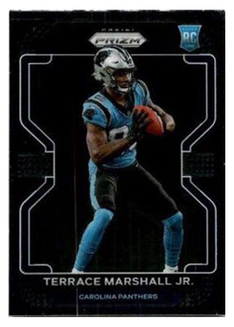 2021 Panini Prizm Base Set Terrace Marshall Jr. #348 card