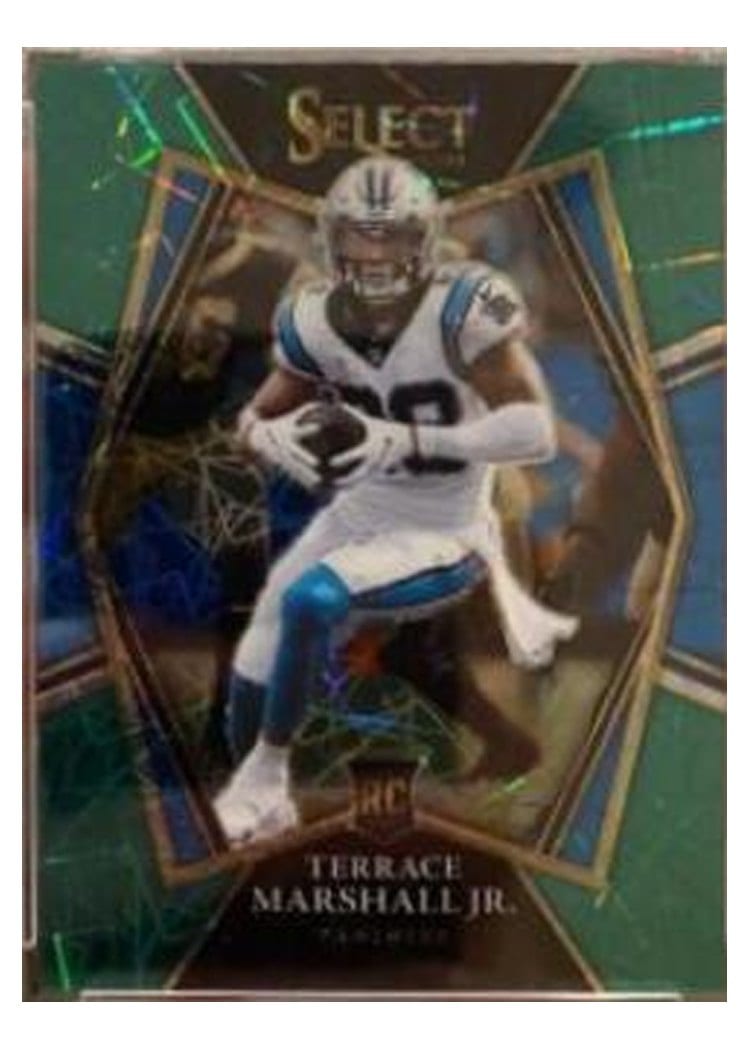 2021 Panini Select Base Set Terrace Marshall Jr Green #162 card