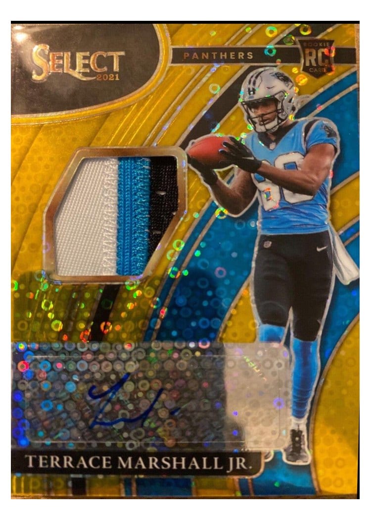 2021 Panini Select Base Set Terrace Marshall Jr #262 card