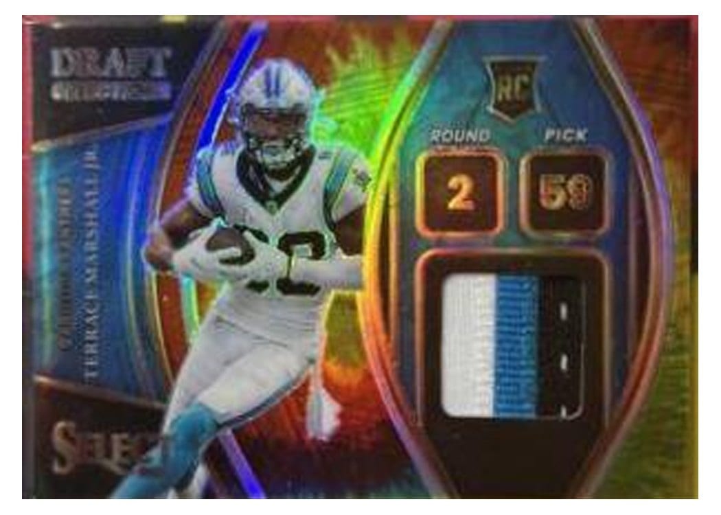 2021 Panini Select Base Set Terrace Marshall Jr #362 card