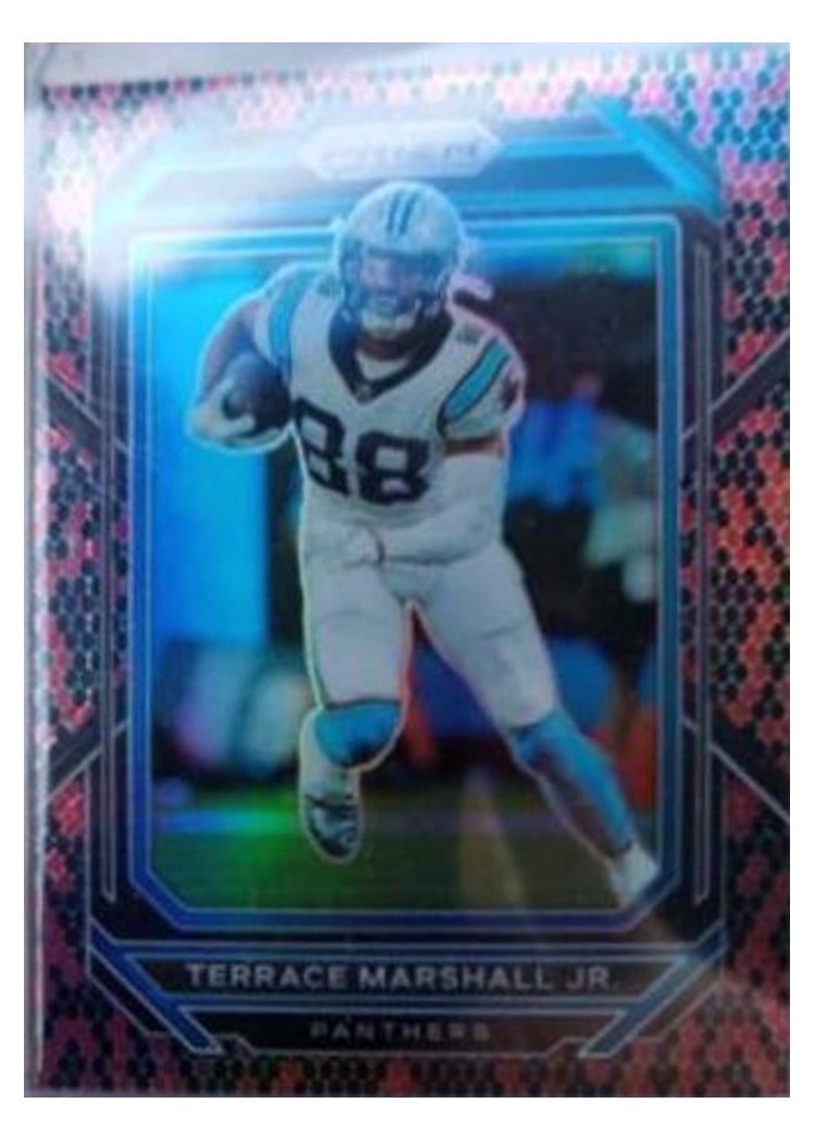 2022 Panini Prizm Base Set Terrace Marshall Jr. #43 card