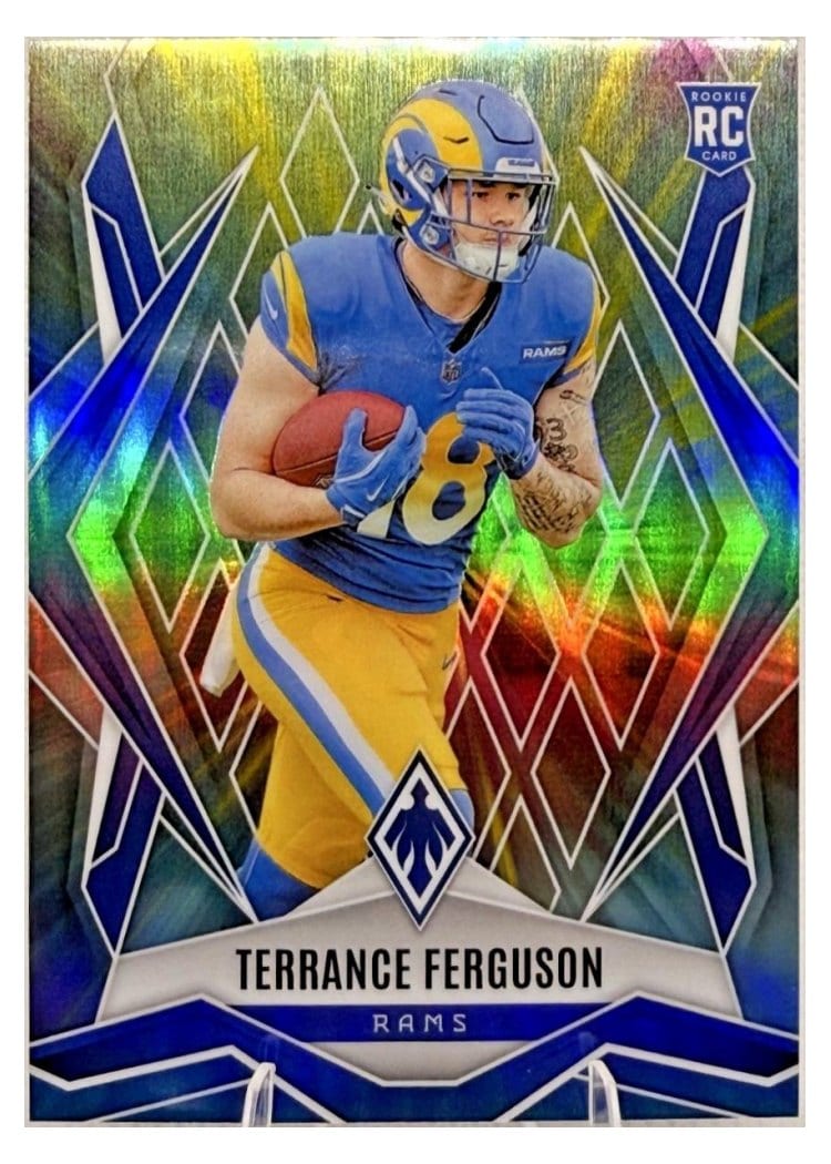 2025 Panini Phoenix Base Set Terrance Ferguson Color Burst #152 card