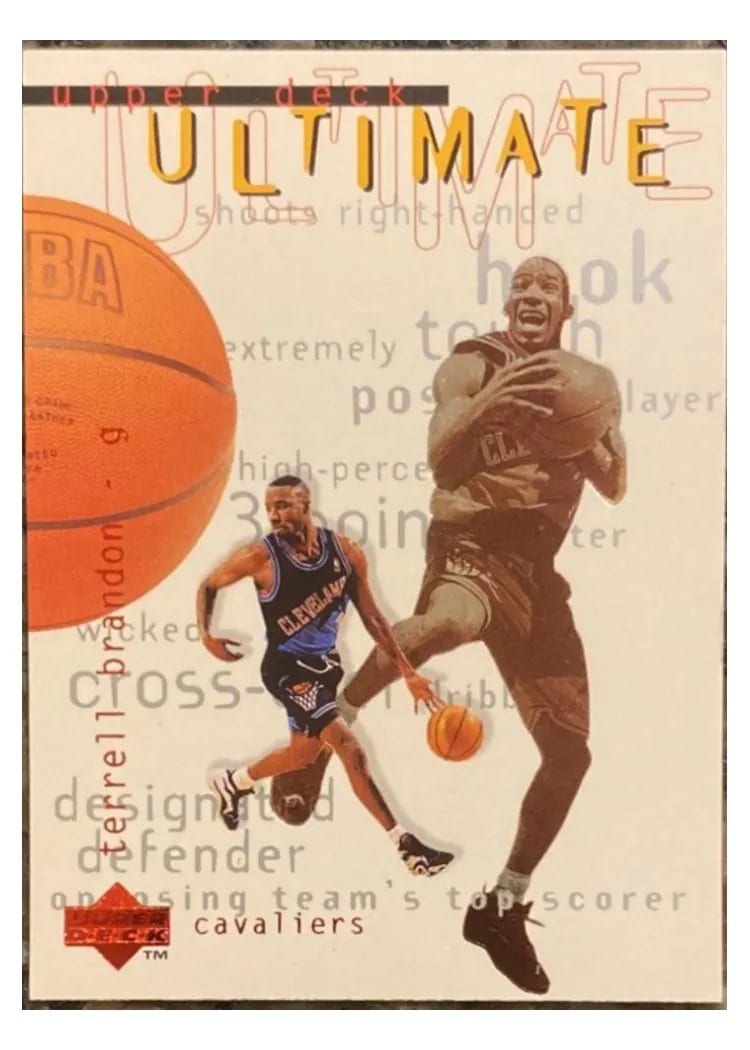 1997 Upper Deck Ultimates Terrell Brandon #U25 card