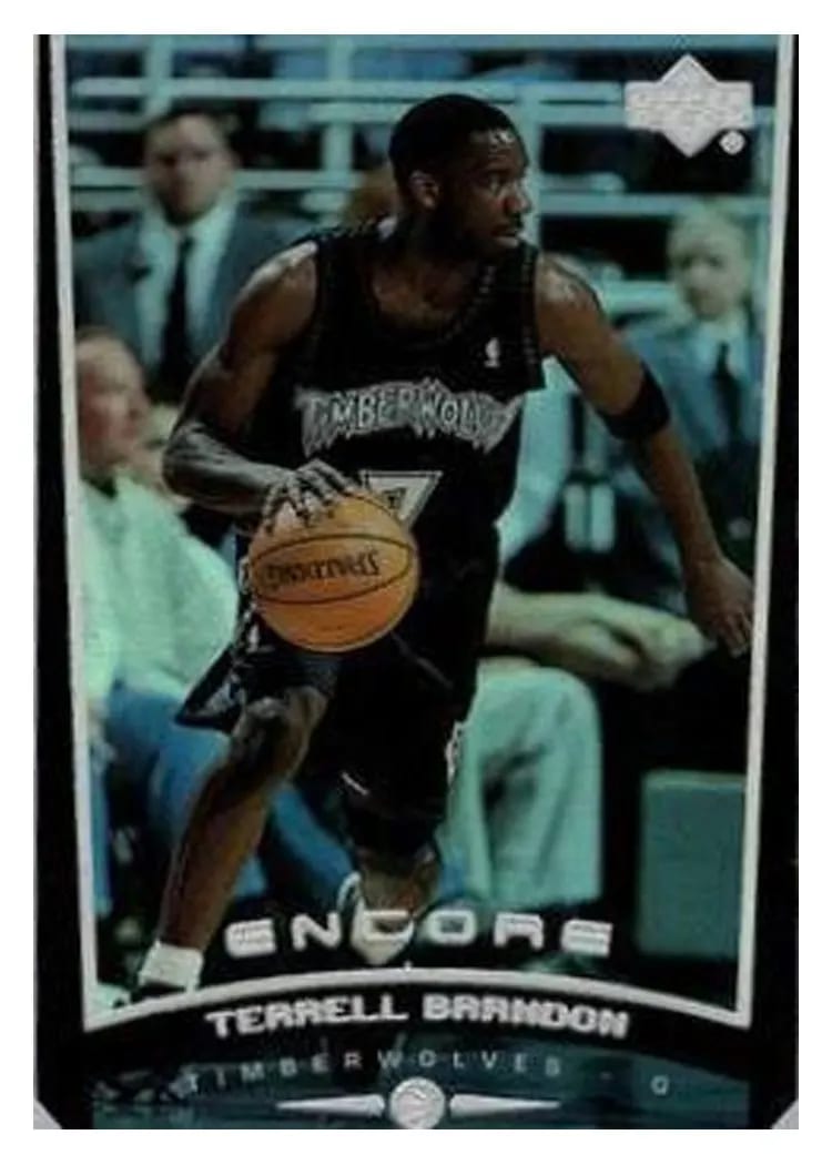 1998 Upper Deck Encore Terrell Brandon #50 card