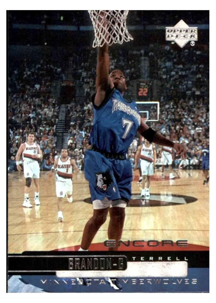 1999 Upper Deck Encore Terrell Brandon #47 card