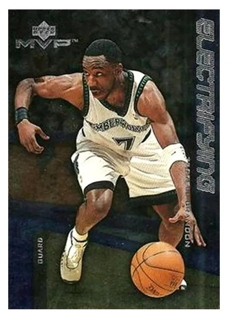 1999 Upper Deck MVP Electrifying Terrell Brandon #E10 card