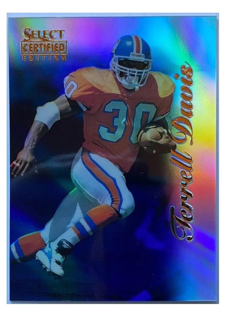 1996 Select Certified Terrell Davis #41 card