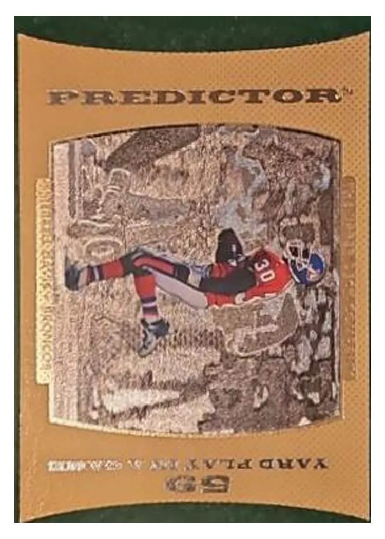 1996 Upper Deck Predictor Terrell Davis #PR11 card