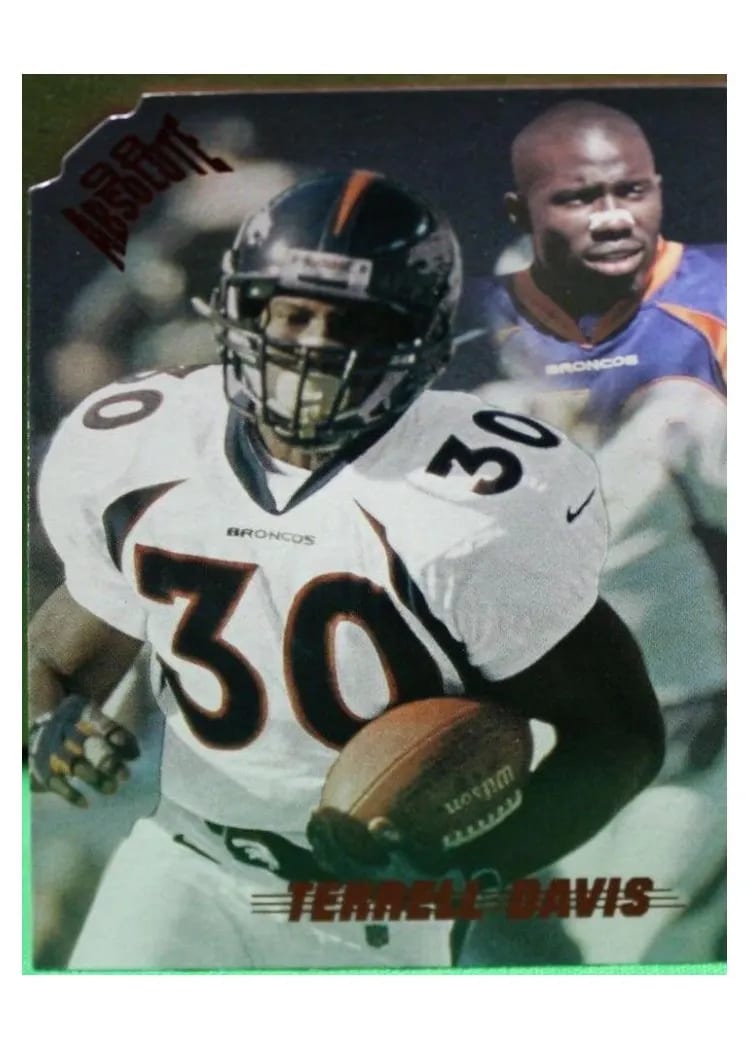 1998 Playoff Absolute Terrell Davis #4 card