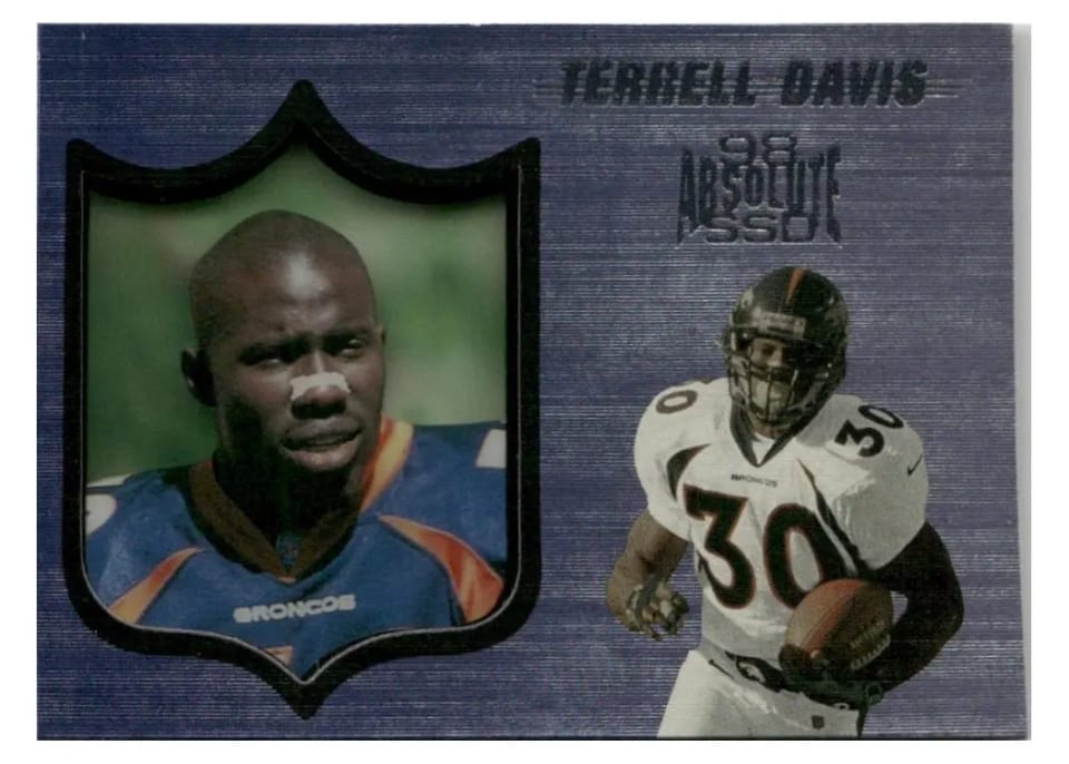 1998 Playoff Absolute Terrell Davis #4 card