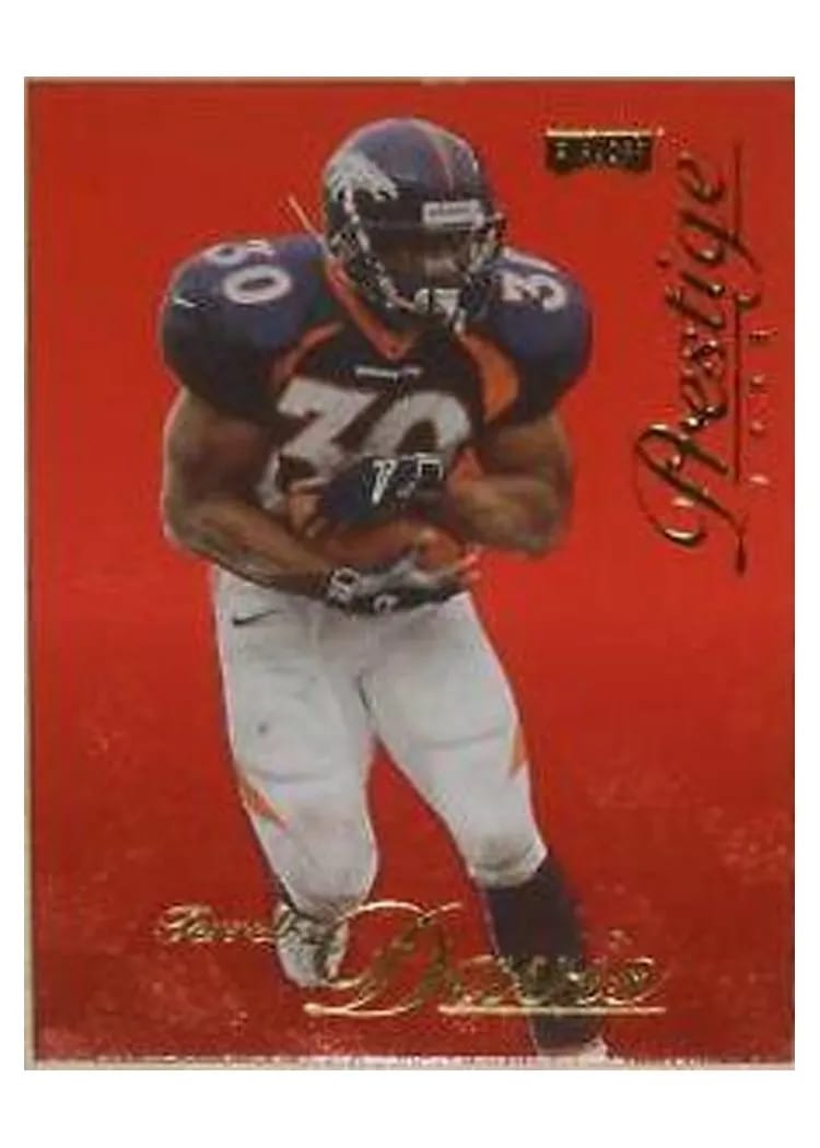 1998 Playoff Prestige Terrell Davis #3 card