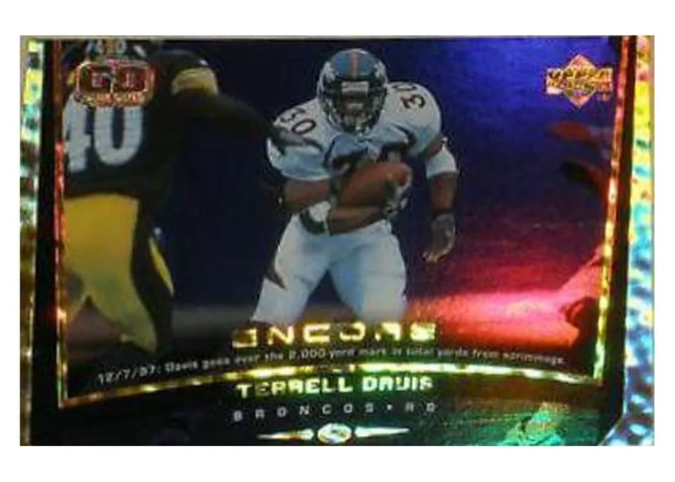 1998 Upper Deck Encore Terrell Davis #63 card