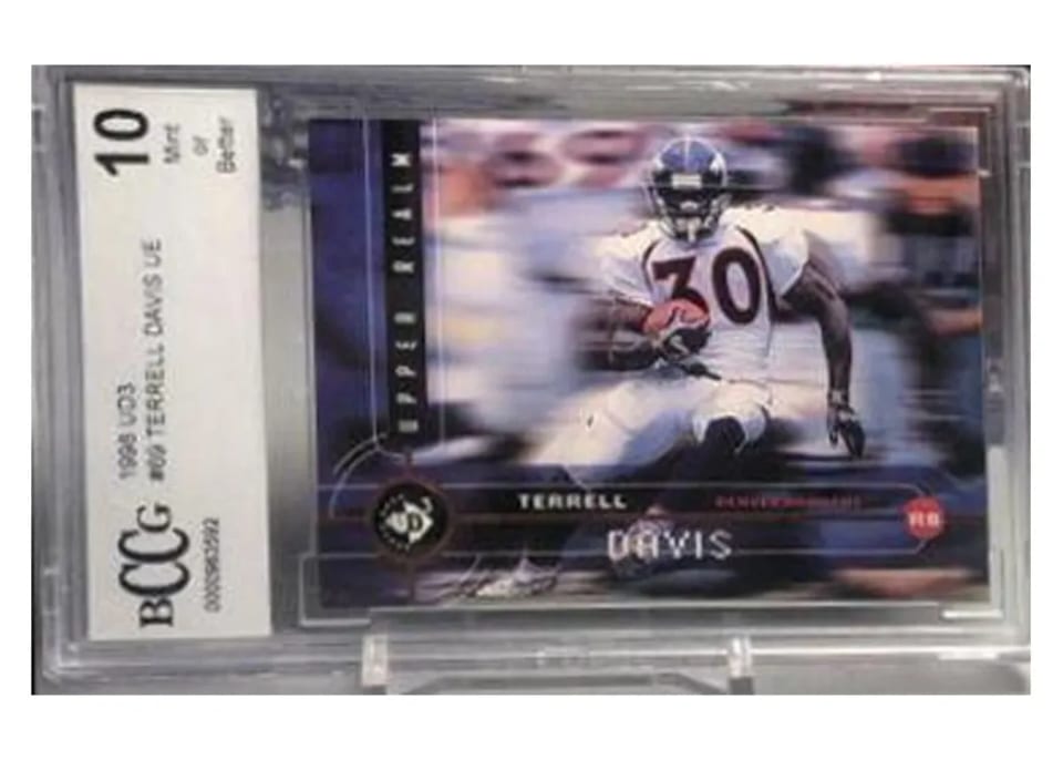 1998 Upper Deck UD3 Terrell Davis #69 card