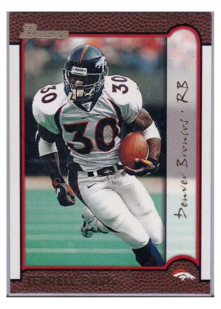 1999 Bowman Terrell Davis #34 card