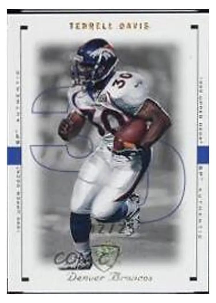 1999 SP Authentic Terrell Davis #24 card