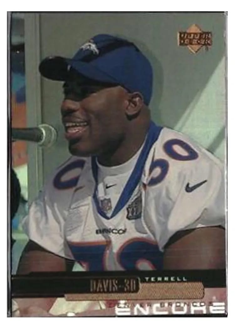 1999 Upper Deck Encore Terrell Davis #54 card