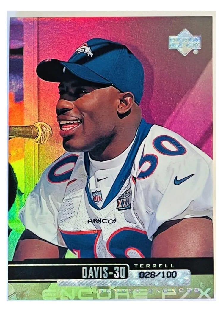 1999 Upper Deck Encore Terrell Davis #54 card