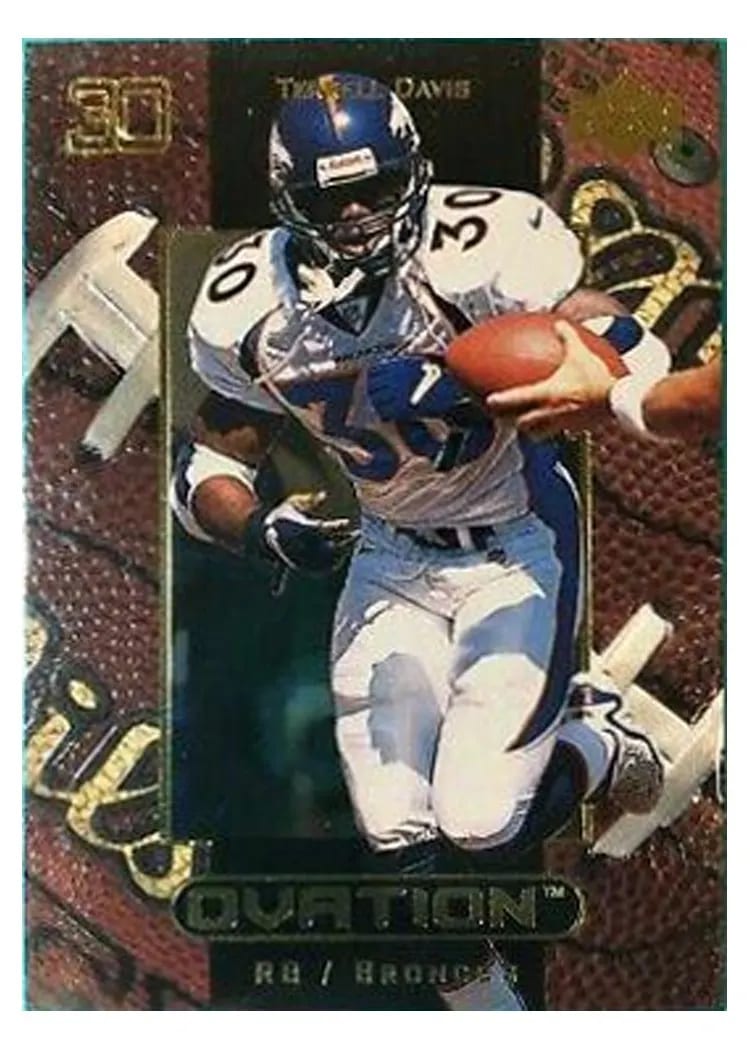 1999 Upper Deck Ovation Terrell Davis #17 card