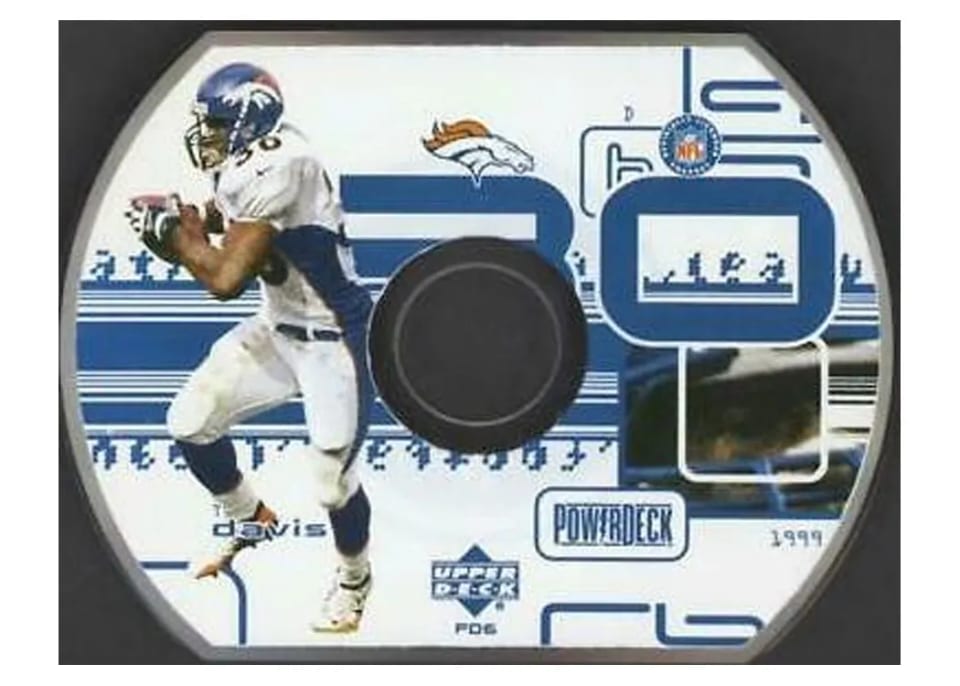 1999 Upper Deck Powerdeck Terrell Davis #PD6 card