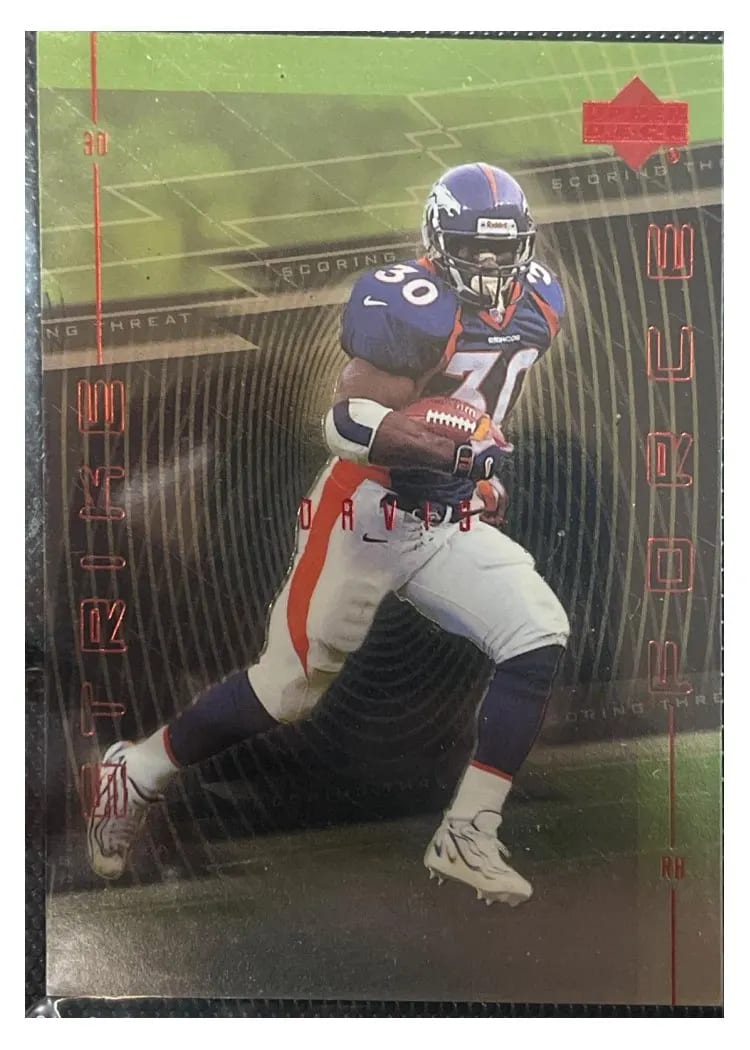 1999 Upper Deck Strike Force Terrell Davis #SF26 card