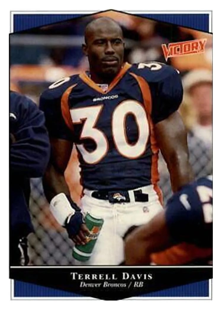 1999 Upper Deck Victory Terrell Davis #81 card