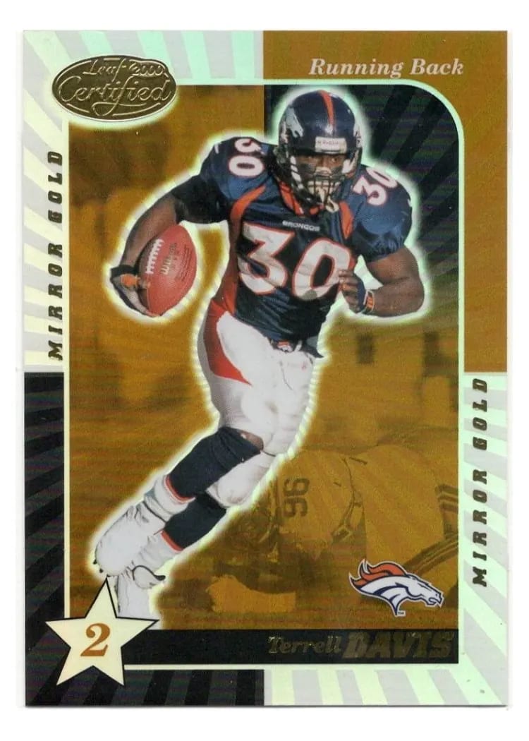 2000 Leaf Certified Terrell Davis #112 card