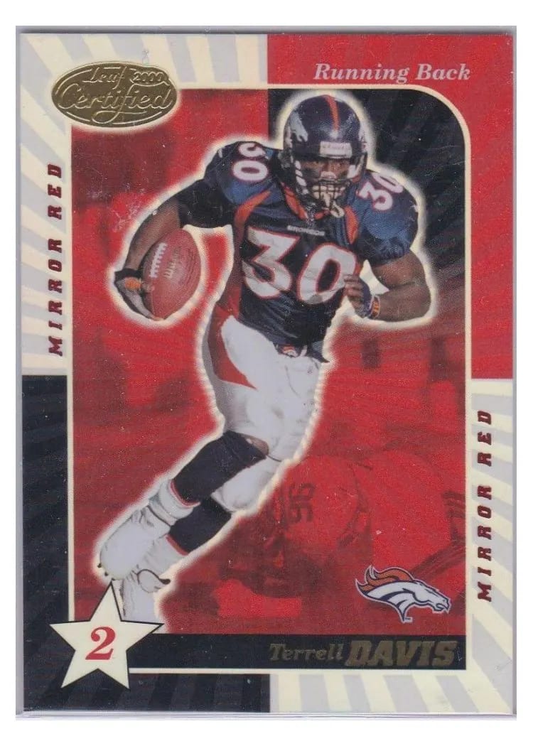 2000 Leaf Certified Terrell Davis #112 card