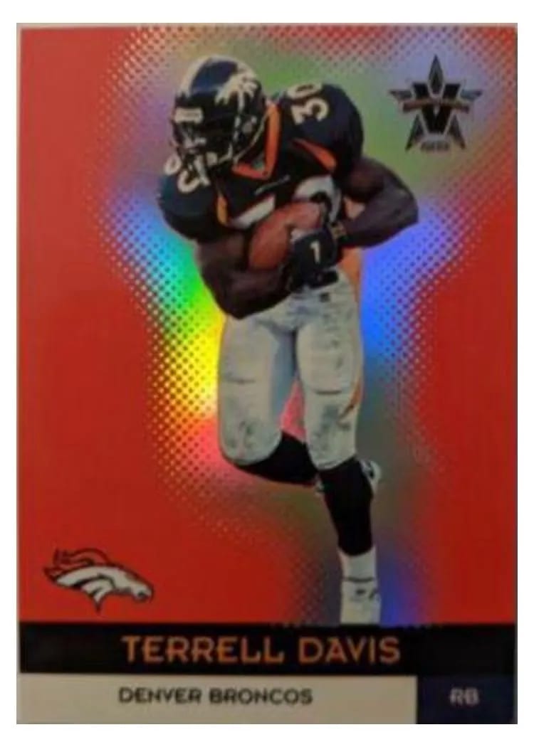 2000 Pacific Vanguard Terrell Davis #15 card