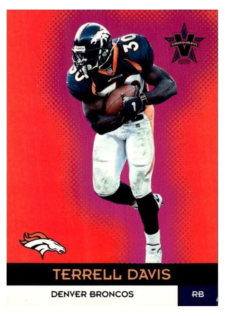 2000 Pacific Vanguard Terrell Davis #15 card