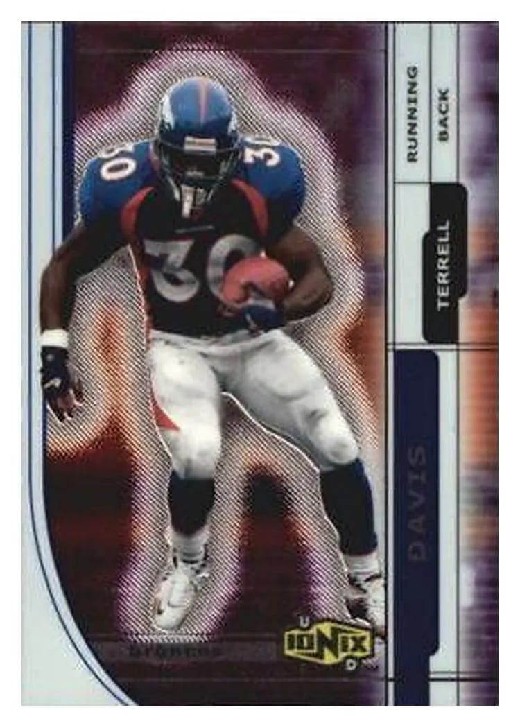 2000 Upper Deck Ionix Terrell Davis #17 card
