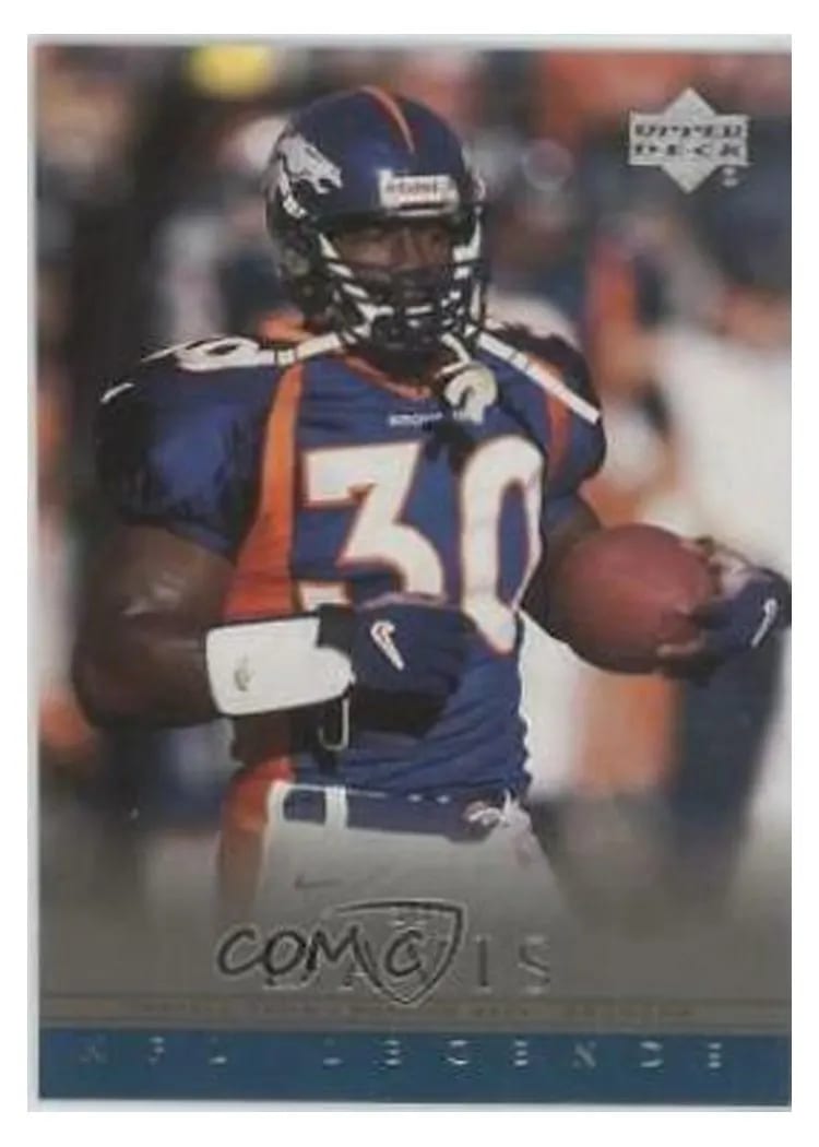2000 Upper Deck Legends Terrell Davis #19 card