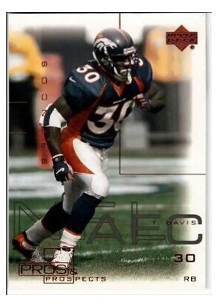 2000 Upper Deck Pros & Prospects Terrell Davis #24 card