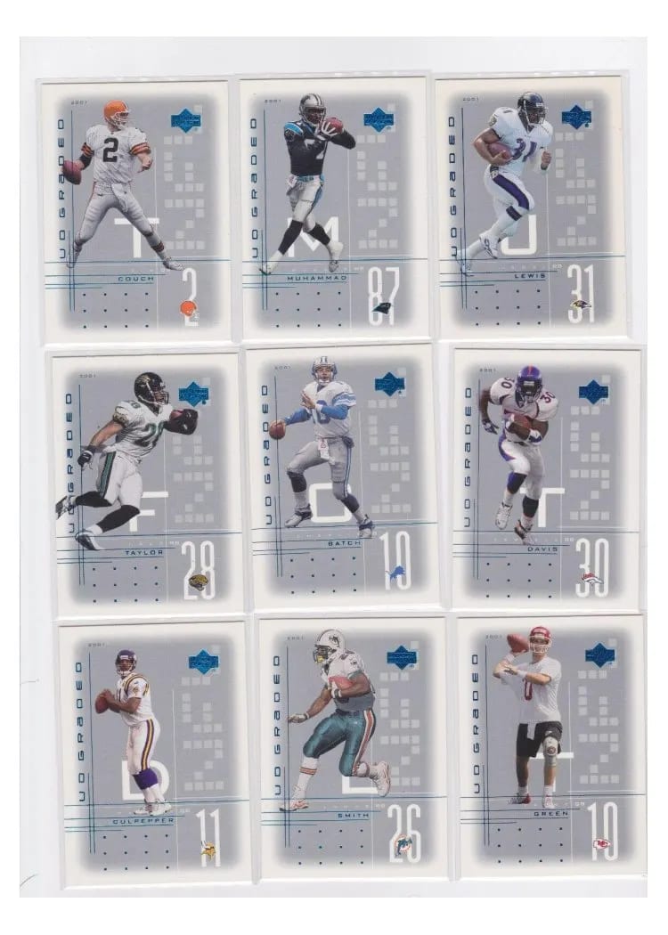 2001 Upper Deck Graded Terrell Davis #11 card