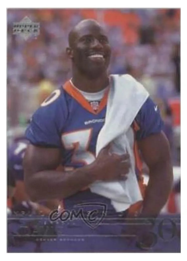 2001 Upper Deck Legends Terrell Davis #27 card