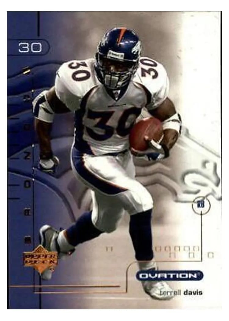 2001 Upper Deck Ovation Terrell Davis #28 card