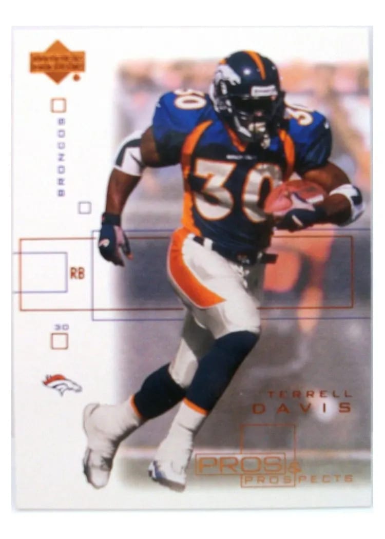 2001 Upper Deck Pros & Prospects Terrell Davis #26 card
