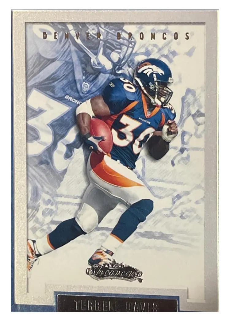 2002 Fleer Showcase Terrell Davis #48 card