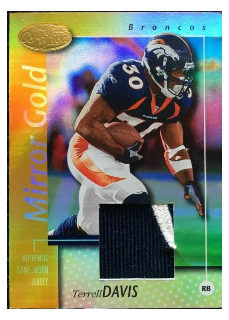 2002 Leaf Certified Terrell Davis #26 card