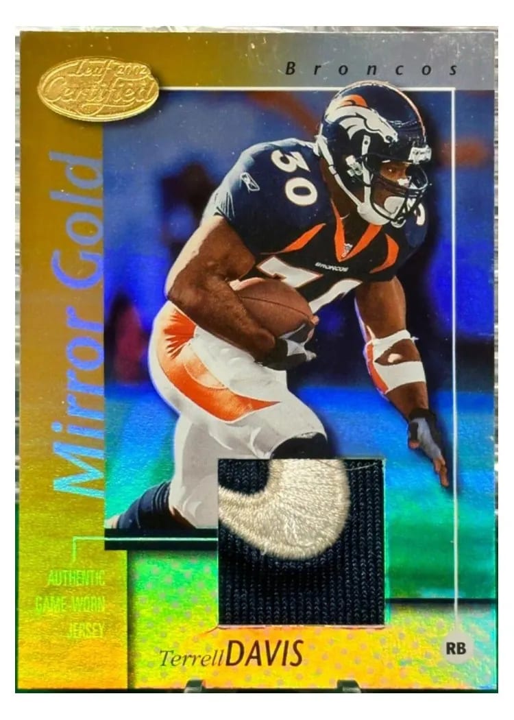 Terrell Davis, 2002 Leaf Certified