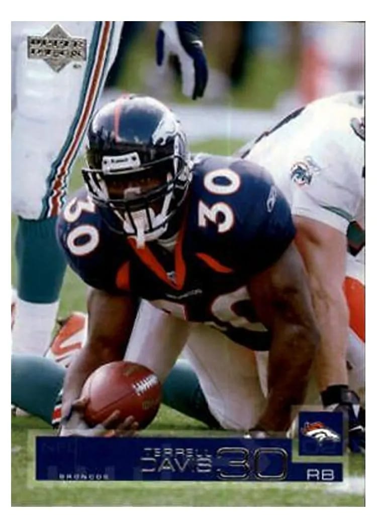 2002 Upper Deck Terrell Davis #53 card