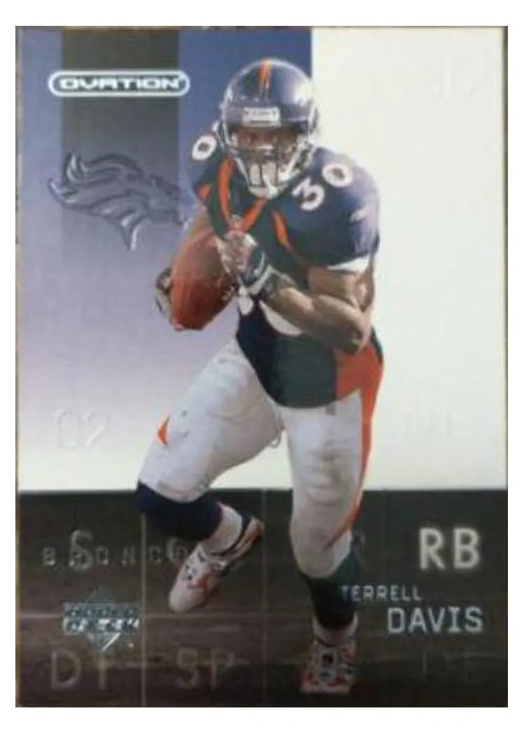 2002 Upper Deck Ovation Terrell Davis #27 card