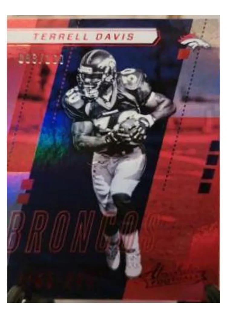 2017 Panini Absolute Terrell Davis #128 card
