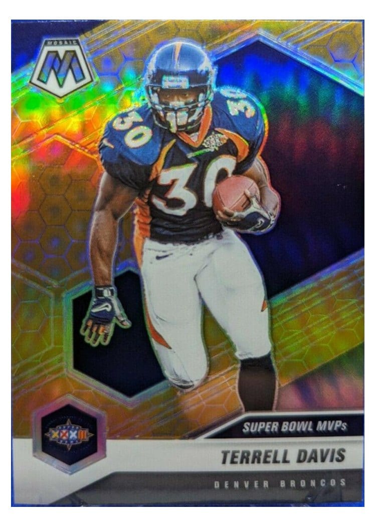 2021 Panini Mosaic Base Set Terrell Davis #296 card
