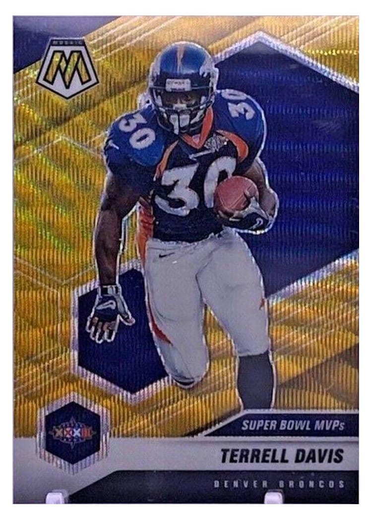2021 Panini Mosaic Base Set Terrell Davis #296 card