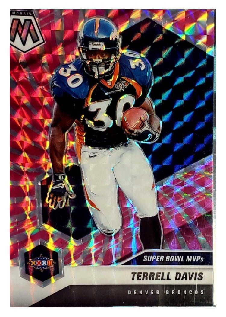 2021 Panini Mosaic Base Set Terrell Davis #296 card
