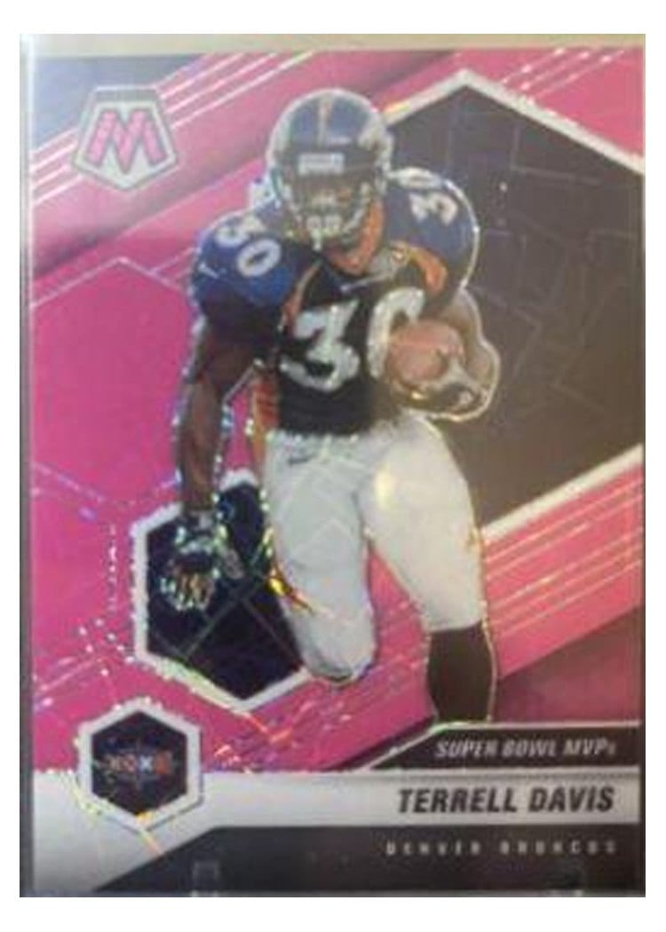 2021 Panini Mosaic Base Set Terrell Davis #296 card