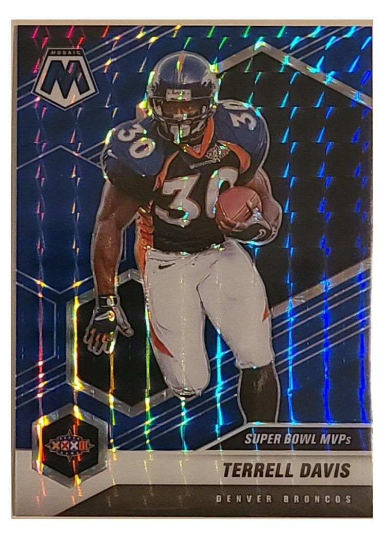 2021 Panini Mosaic Base Set Terrell Davis #296 card