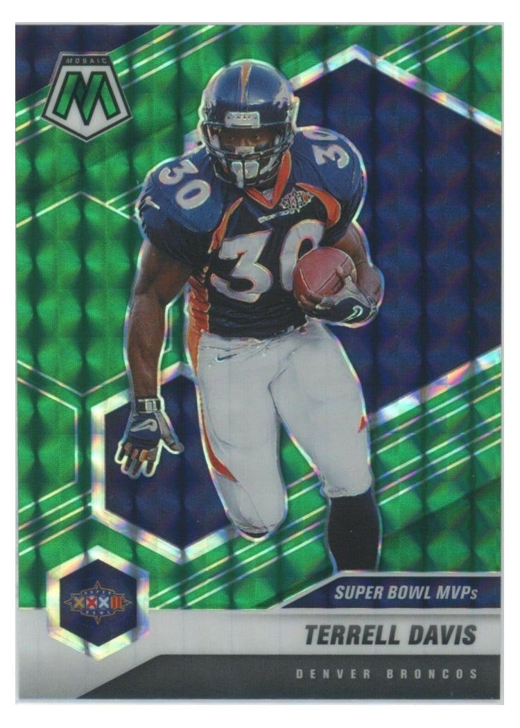 2021 Panini Mosaic Base Set Terrell Davis #296 card